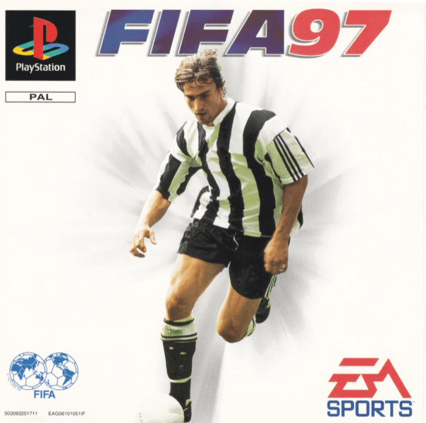 FIFA 97 box art for Playstation